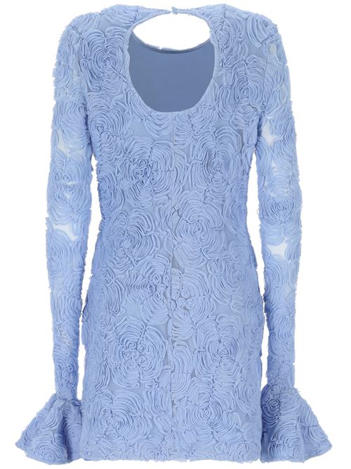 Sky blue lace dress ROTATE BIRGERCHR | 1136132322BCR17872322